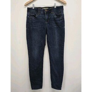 Democracy Ab Technology Skinny Jeans Size 6 Elastic Waist Stretch Denim Comfort